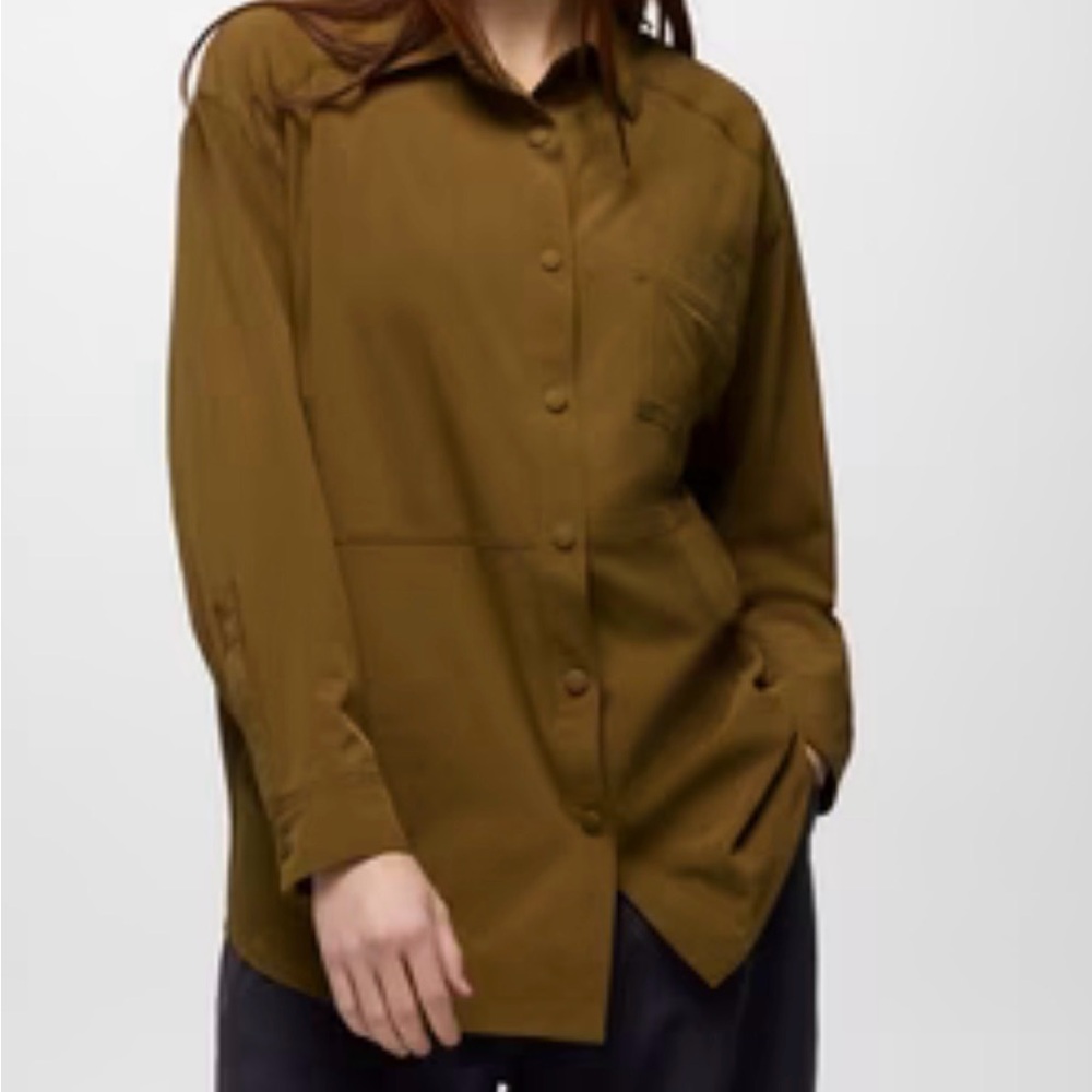 Prana Railay Oversized Button Down L